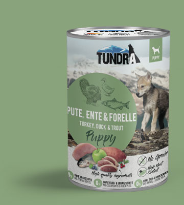 Nourriture humide pour chiens Tundra Chiot