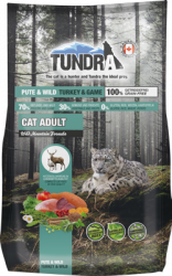 Gato de tundra, pavo y venado